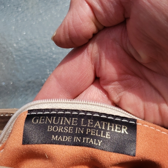 Florence Borse In Pelle Real Leather Crossbody Purse - Picture 8 of 15